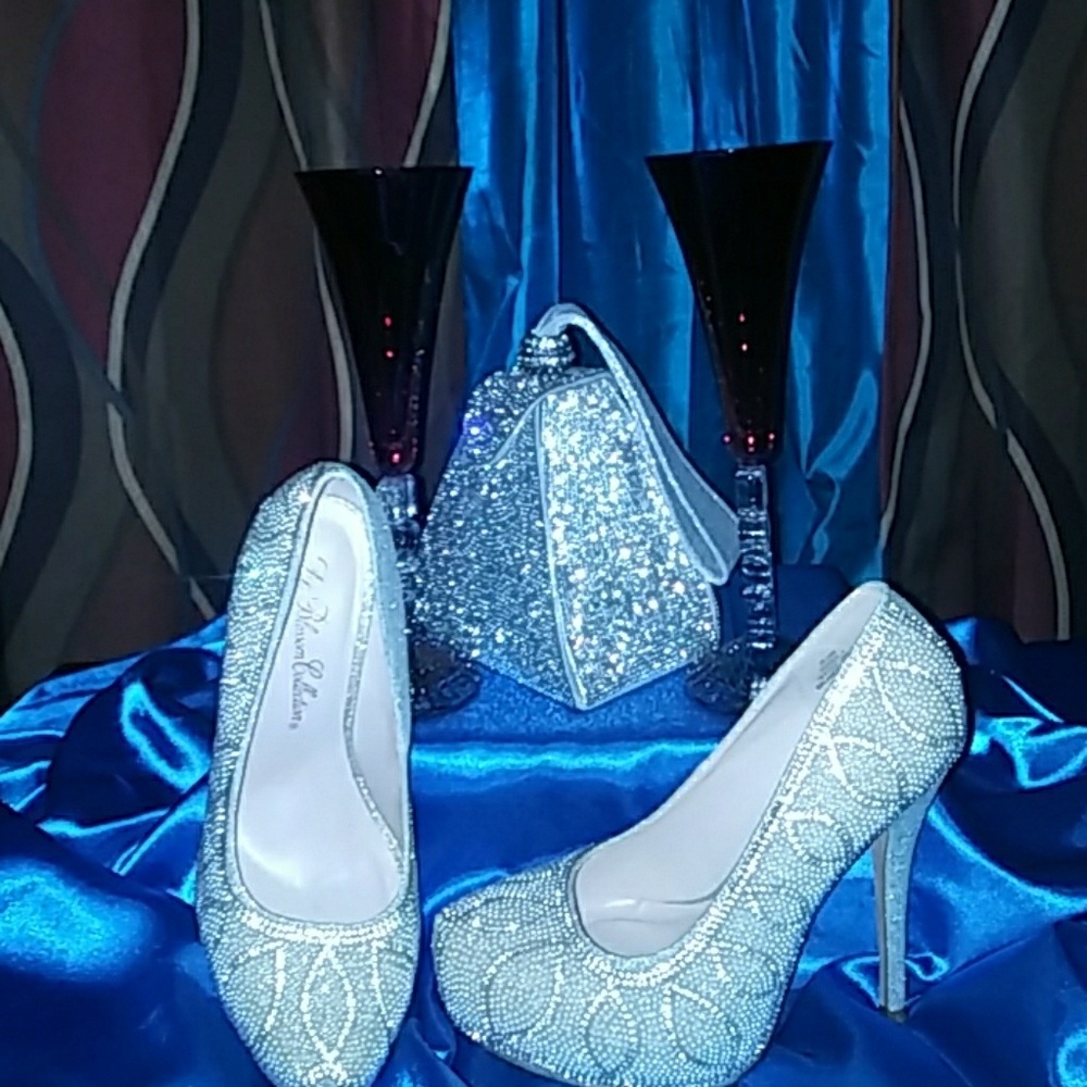 Ladies bag and shoes set